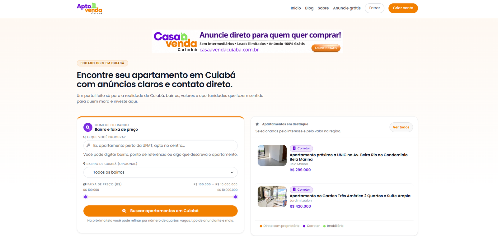 Apartamento a Venda Cuiaba