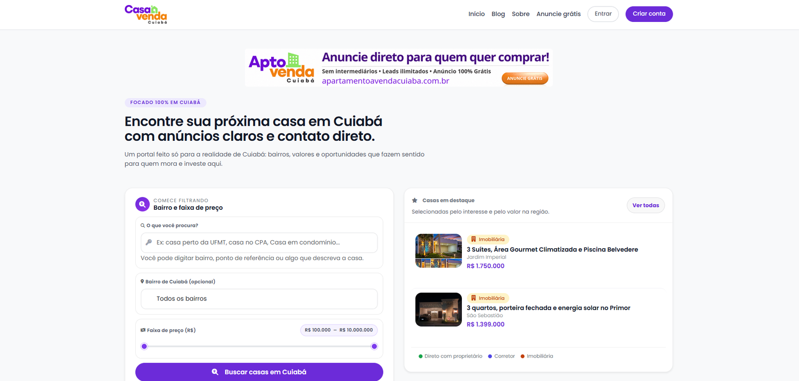 Casa a Venda Cuiabá